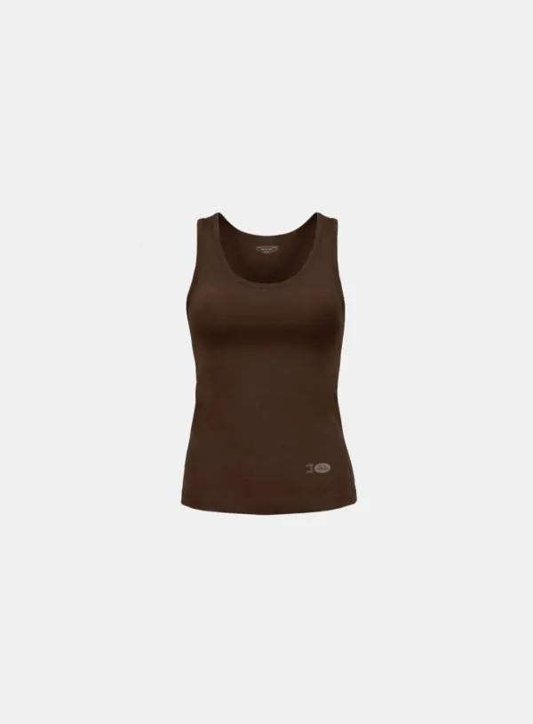 [w-tnk26-023] Everyday Classic Tank - Brown