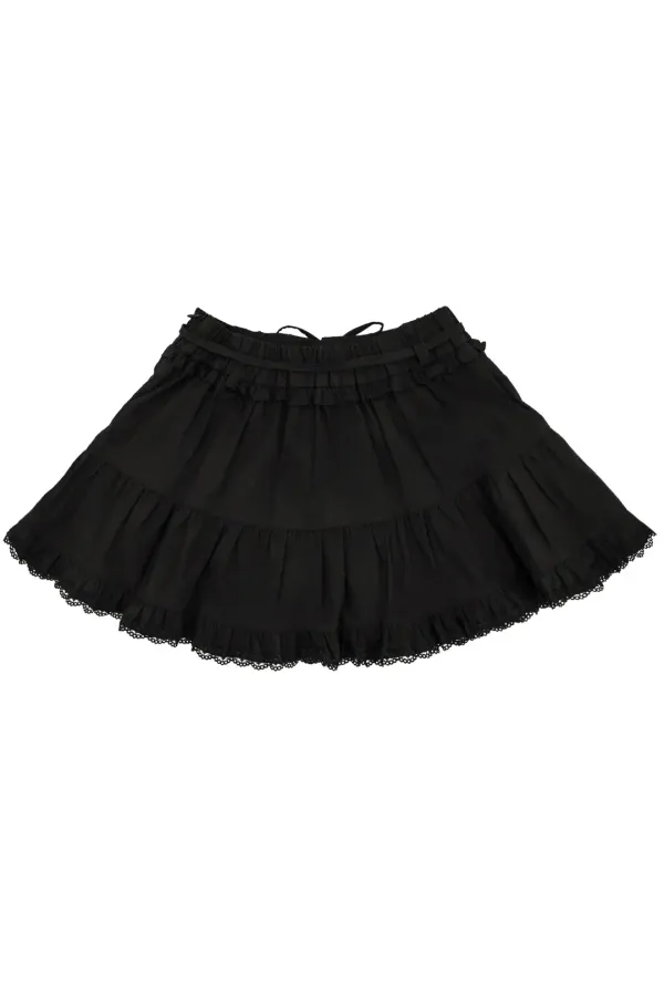 FRILL RIBBON SK (BK)