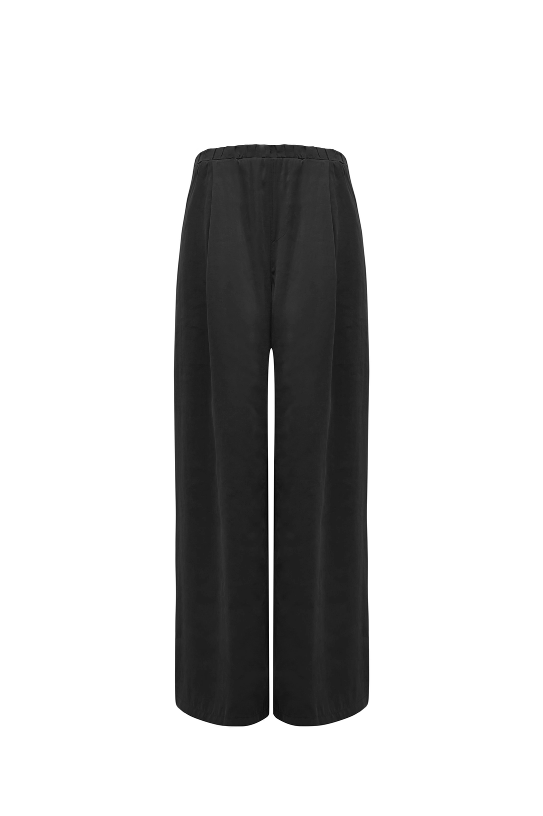 포코포스카 ELASTIC WAIST PANTS (BLACK) 상품 이미지 1