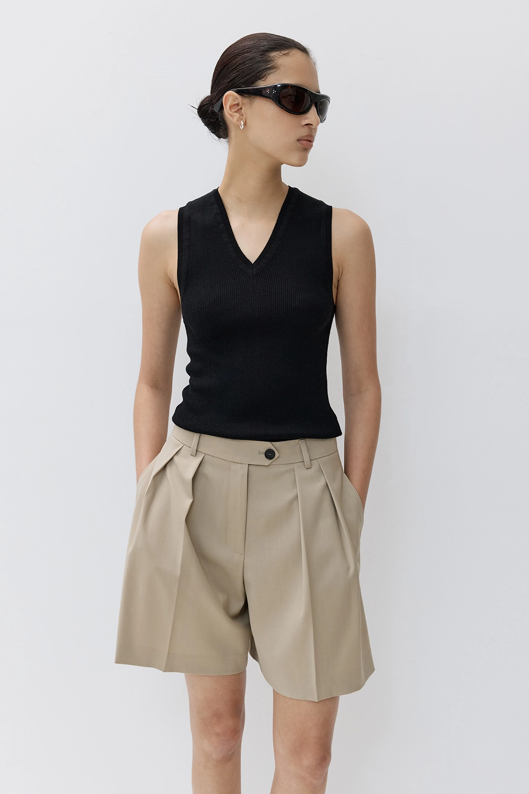 알투더블유 Leroy summer wool blended shorts 상품 이미지 1