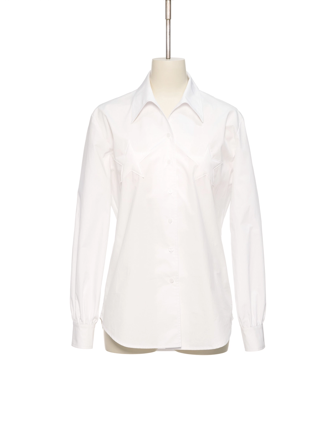푸쉬버튼 SS26 WHITE OVERSIZED SHIRT 상품 이미지 1