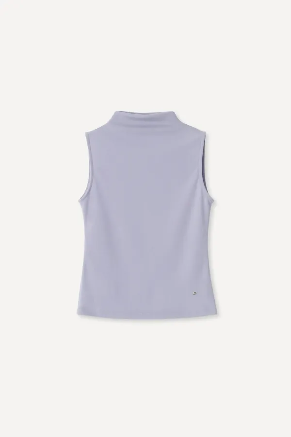 Summer Mockneck Sleeveless
