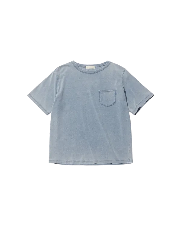 26 denim single pocket t-shirt (indigo)