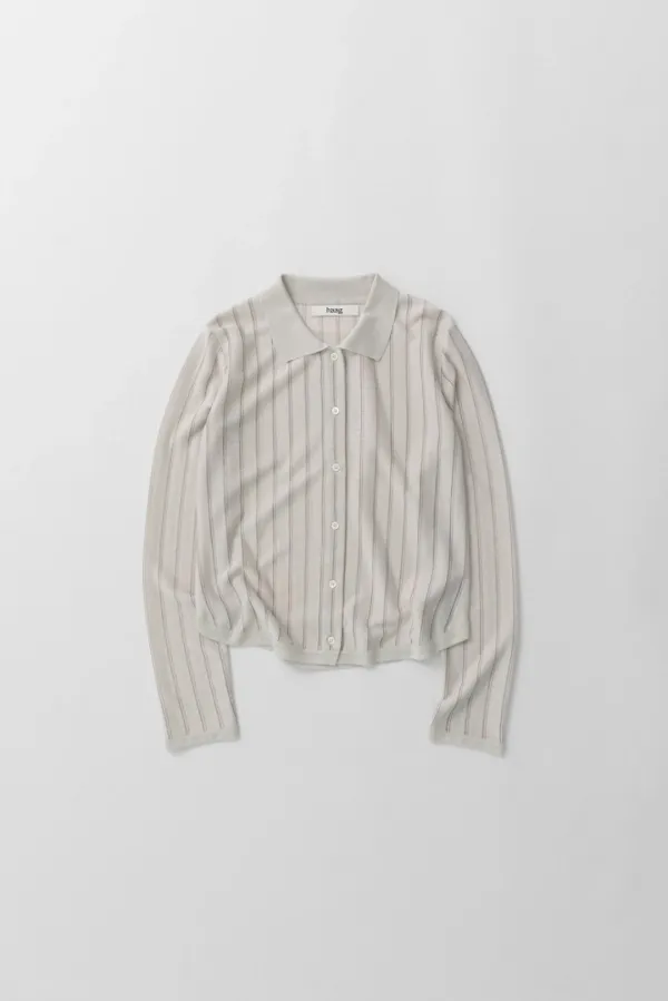 a vertical cardigan (ivory)