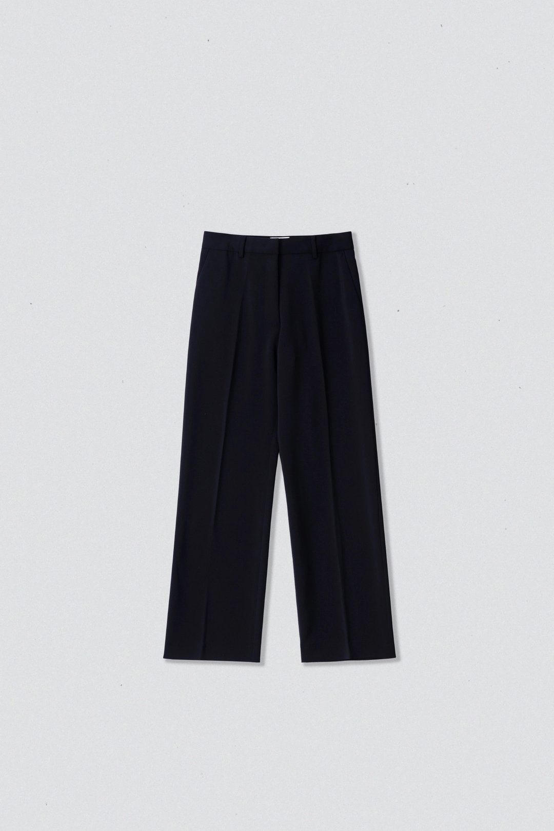 스앨더 40937_Black straight-leg trousers 상품 이미지 1