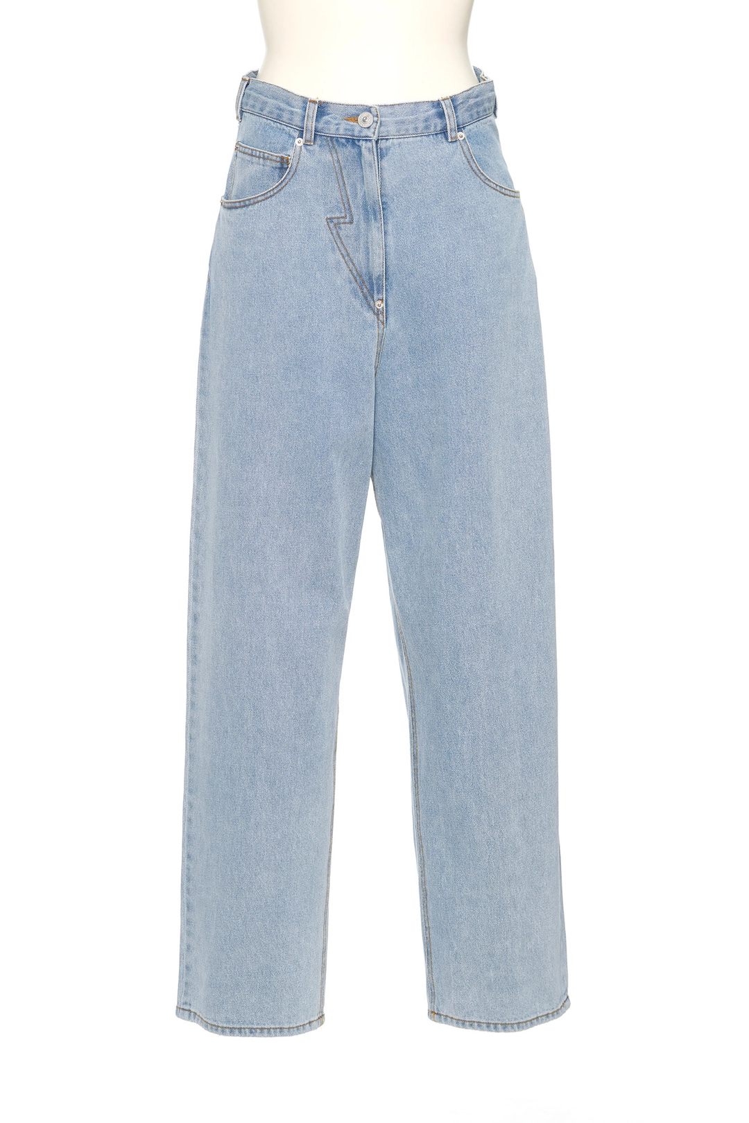 푸쉬버튼 SS25 LIGHT BLUE PANTY CUTOUT JEANS 상품 이미지 1