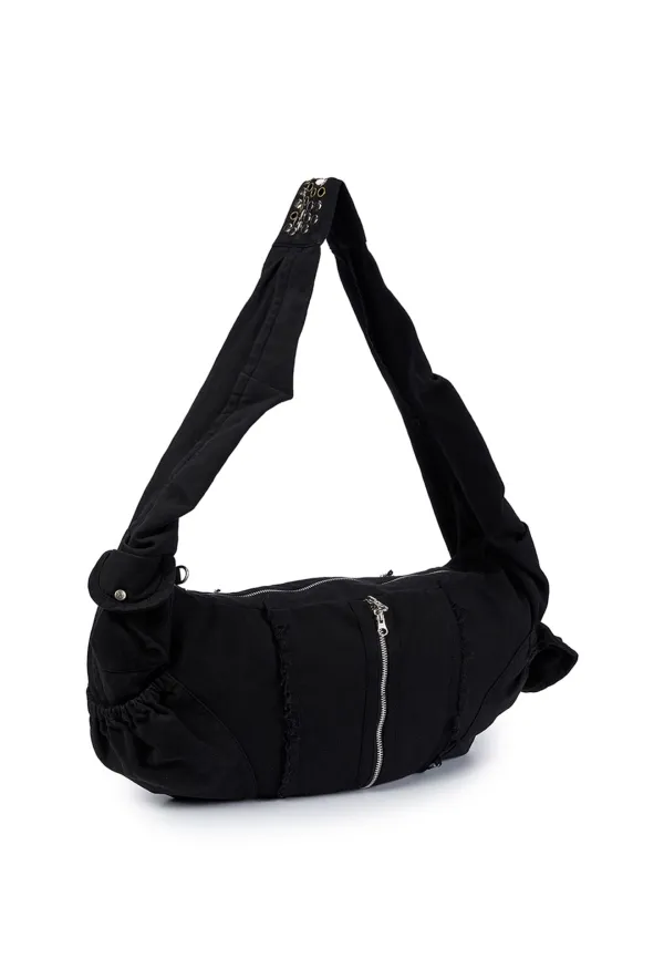 CARGO MESSENGER BAG, BLACK