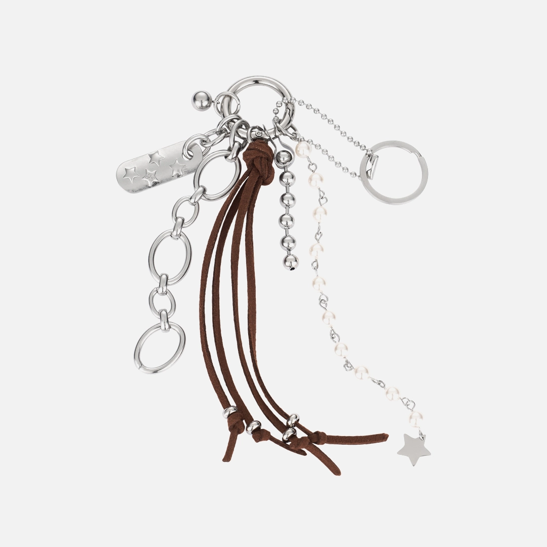 엔프프 catch star key ring-silver 상품 이미지 1