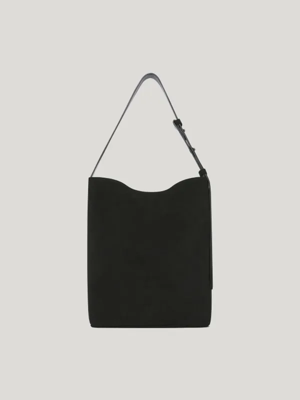 노아 스웨이드 버킷백 Noah Suede Bucket Bag_Black