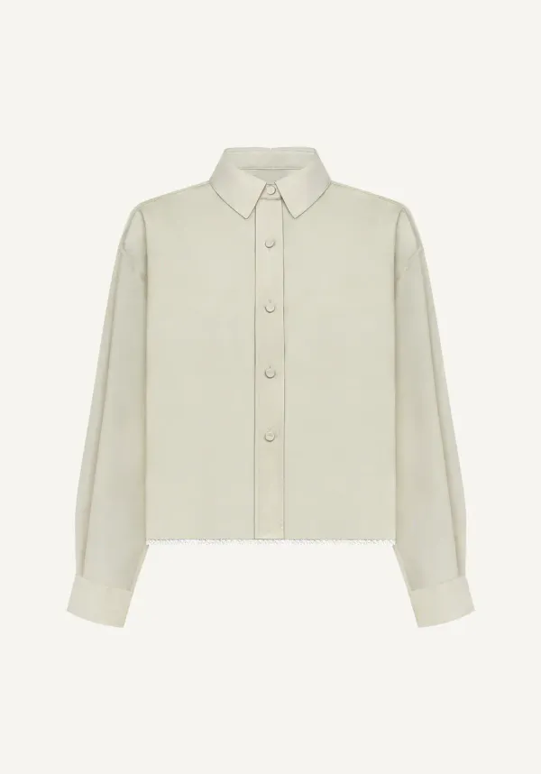 Lace Crop shirt