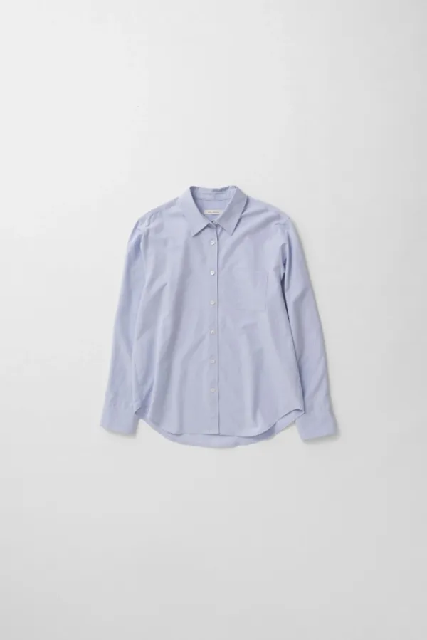 pillow flow shirt (mist blue)
