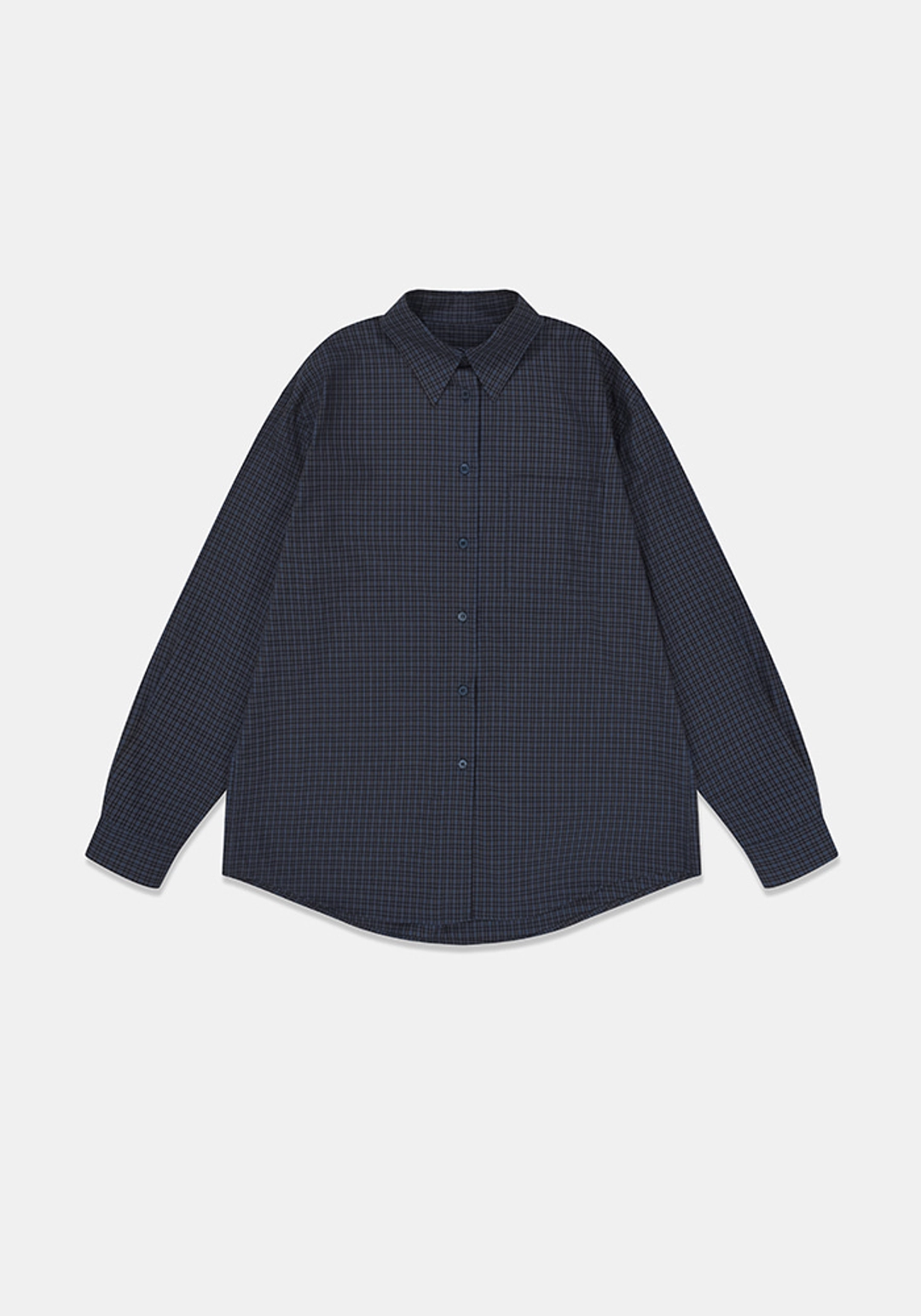 이브세이지 Oversized check shirt 상품 이미지 1