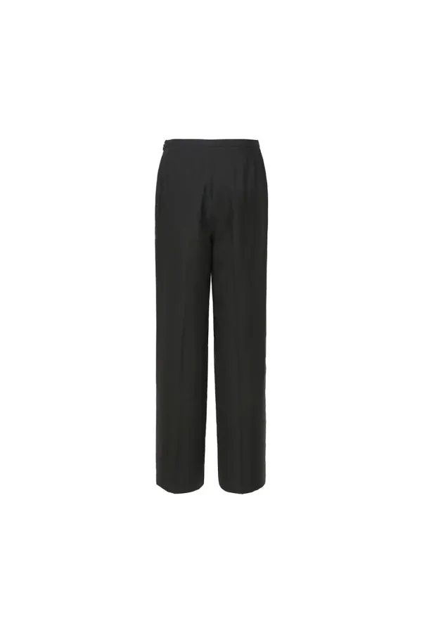 Lounge Slim Slacks, Black