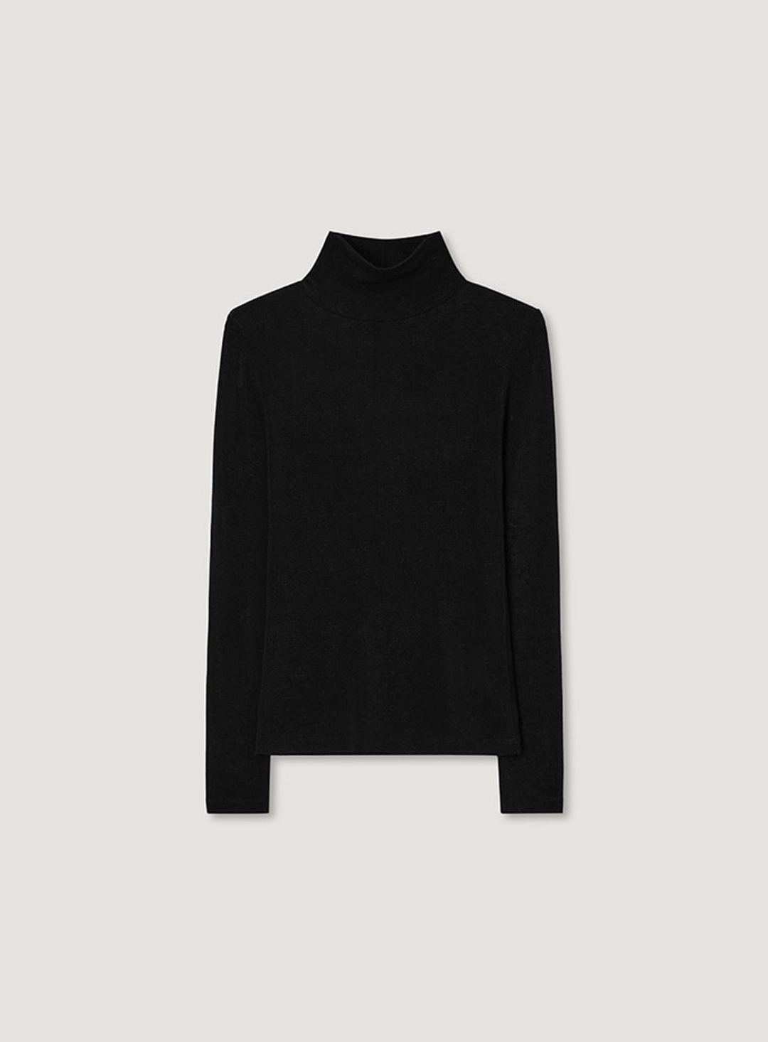 망고매니플리즈 SHEERLY TURTLE TEE_BLACK 상품 이미지 1