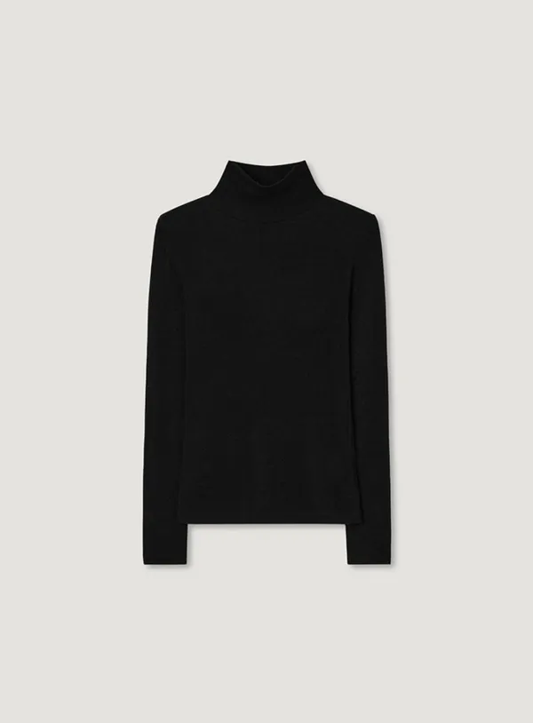SHEERLY TURTLE TEE_BLACK