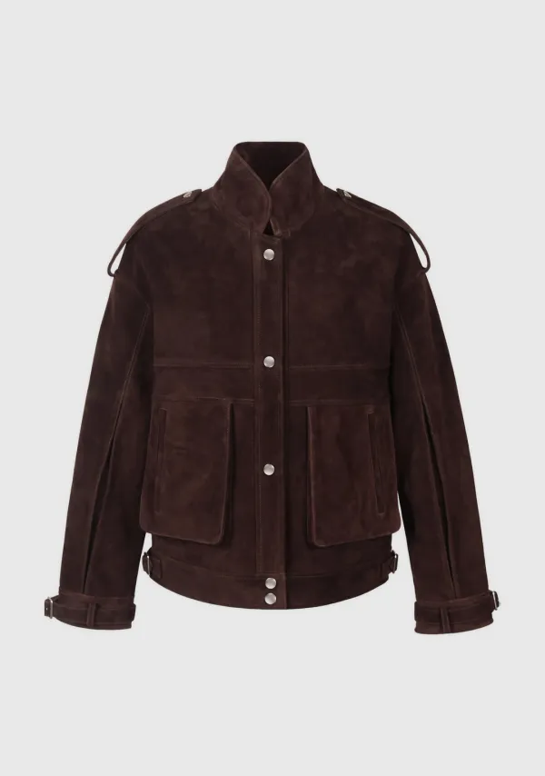[Premium] Brick Real Suede Blouson