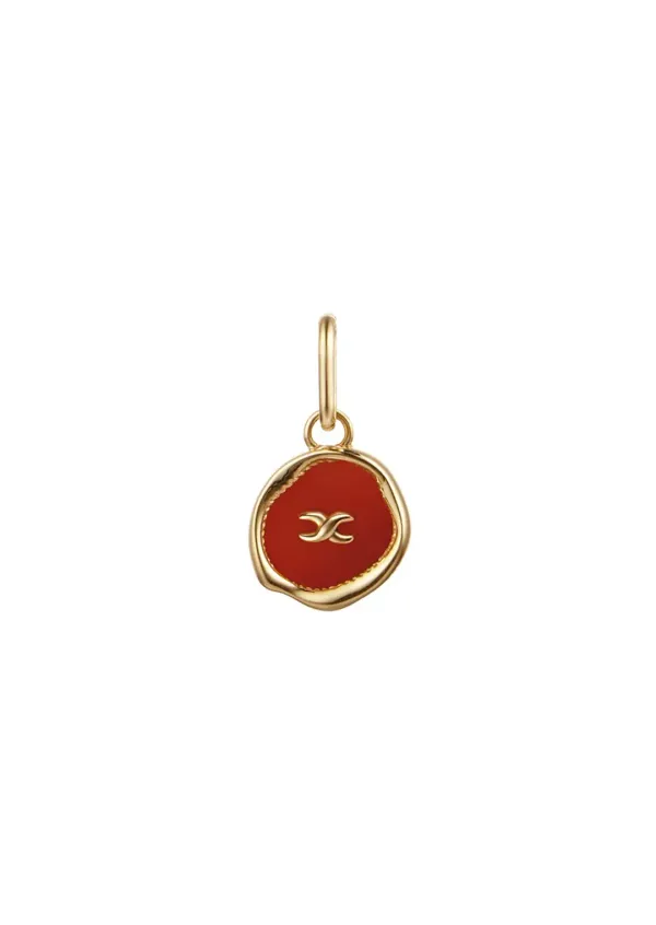 [G] Sard Seal Pendant