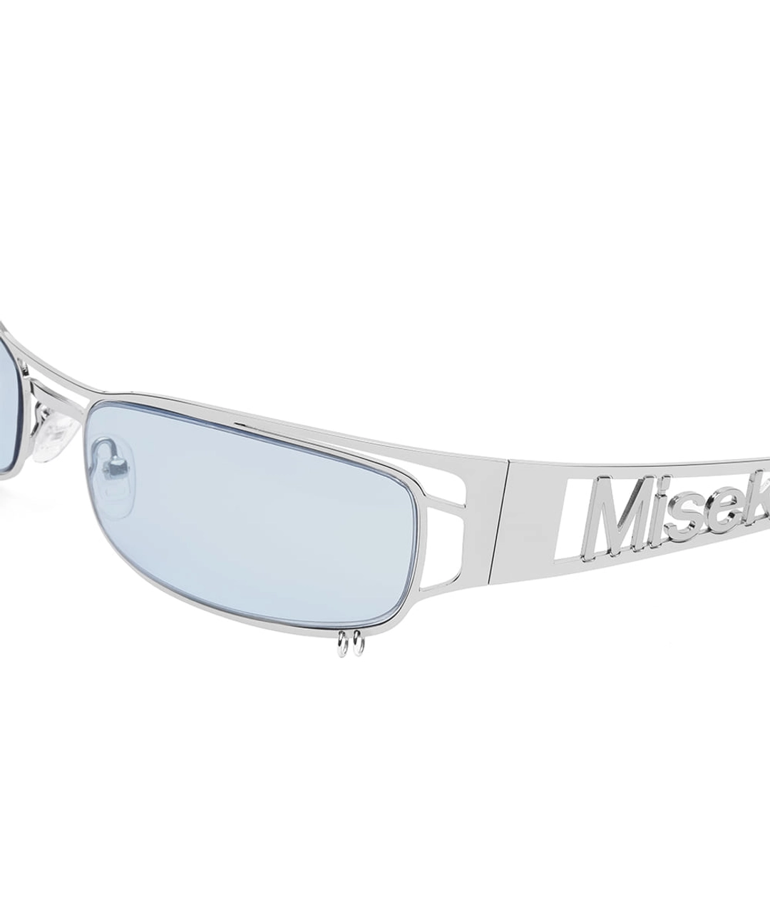 미세키서울 [X MUUT] MM1 logo headband eyewear SHINY SILVER / COOL GREY 상품 이미지 3
