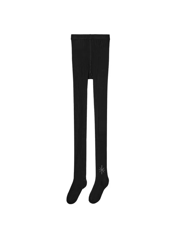 STPB GLITTER STOCKINGS [BLACK]