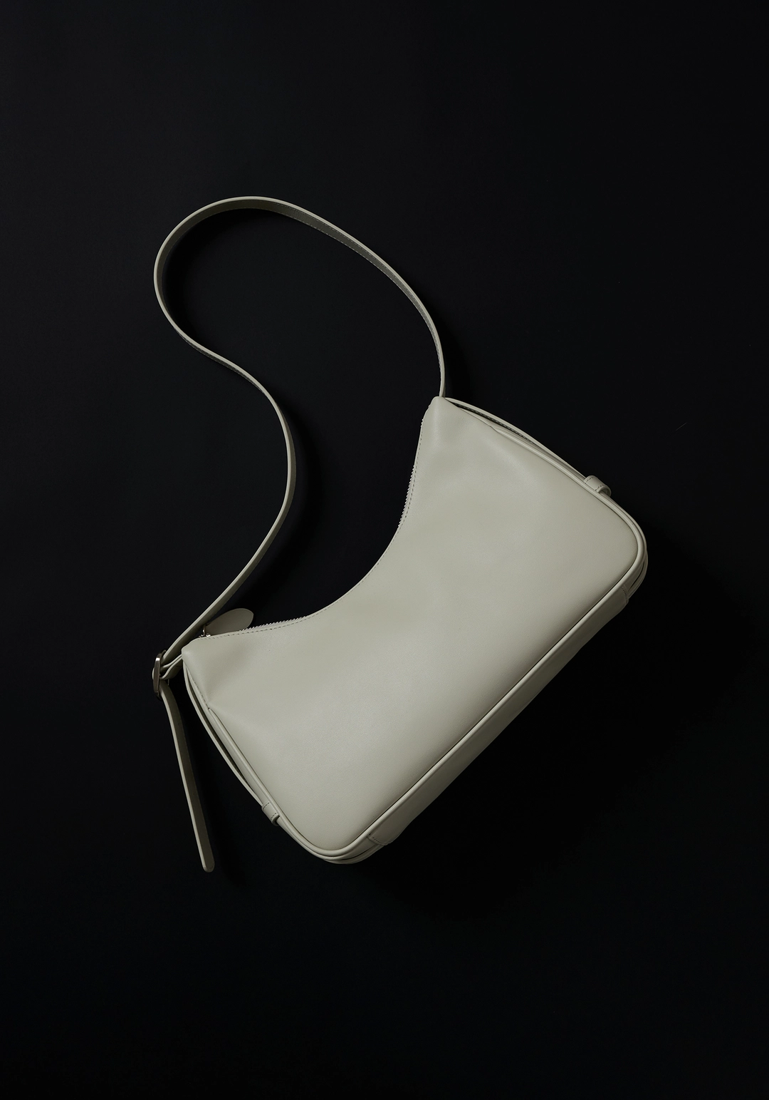 엘로주 Nora Hobo Mini Bag (Light Gray) 상품 이미지 2