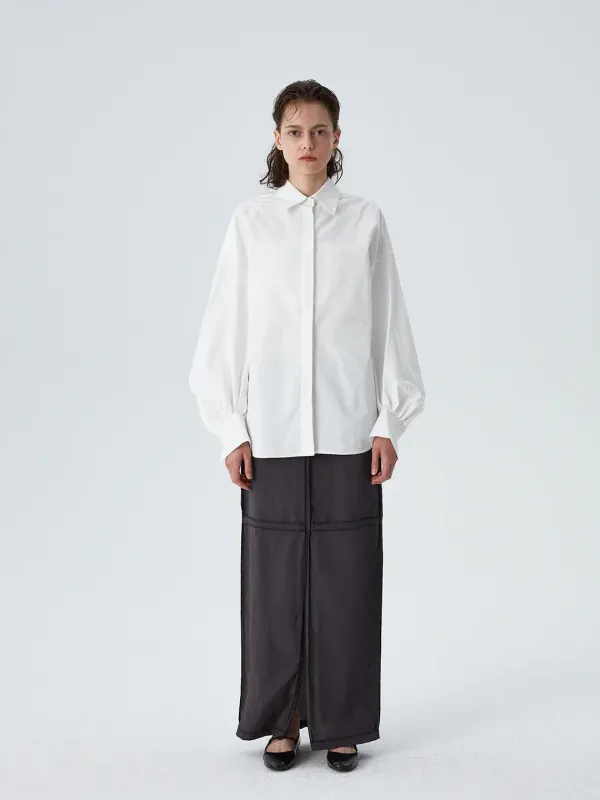 Niki Cotton Shirt - Off White