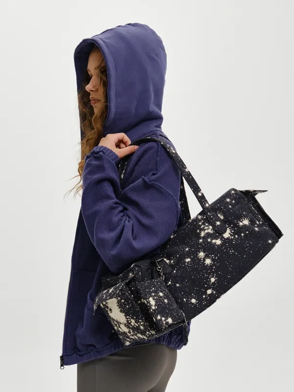 [PLZPROJECT]FADED BOSTON BAG, CHARCOAL
