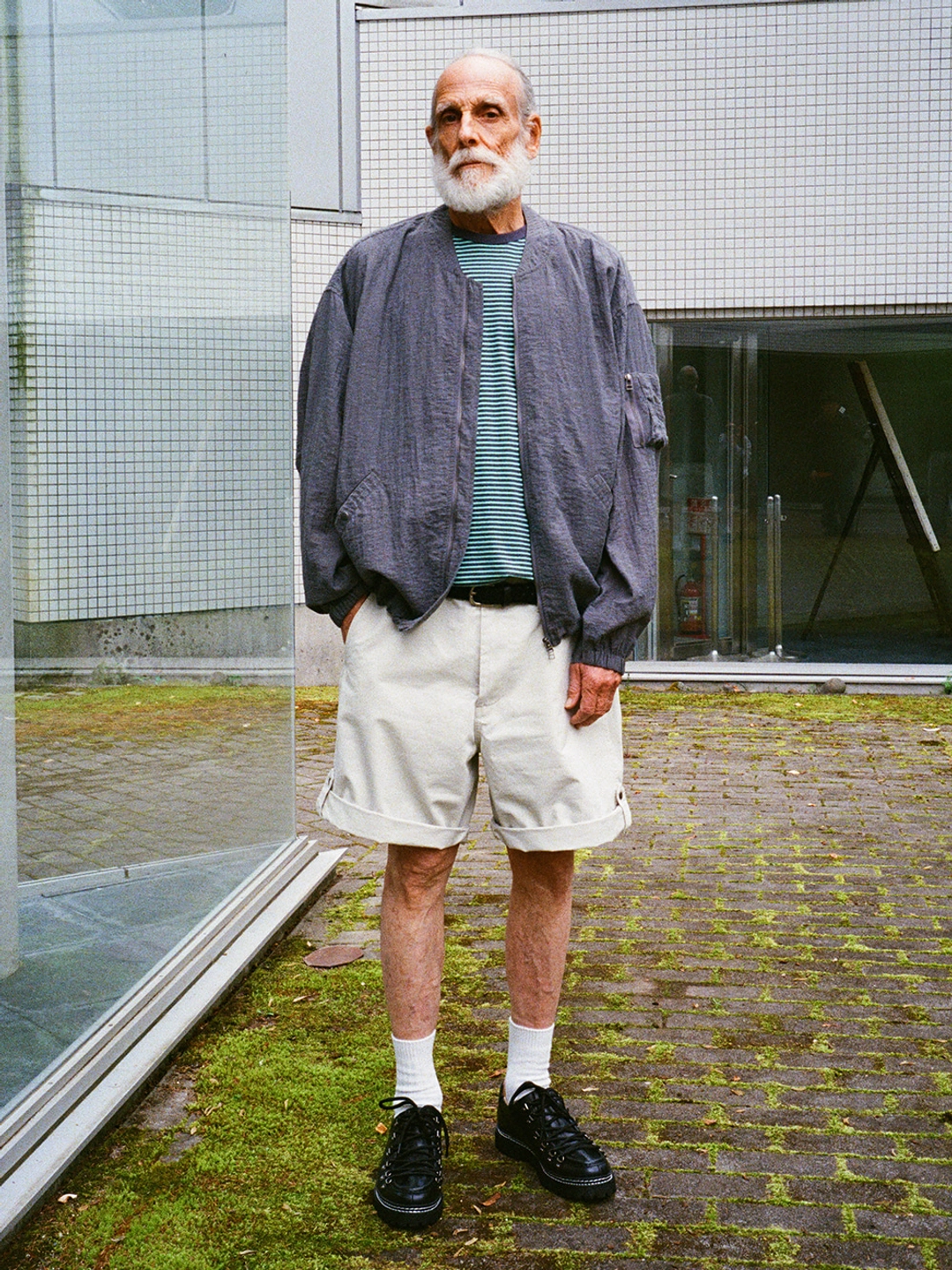 파르티멘토 [Summer] Air Shell Jacket_Ash Gray 상품 이미지 2