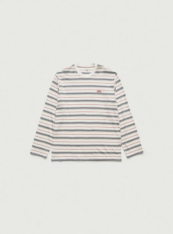 Lang Stripe Overfit T-shirt_Ivory