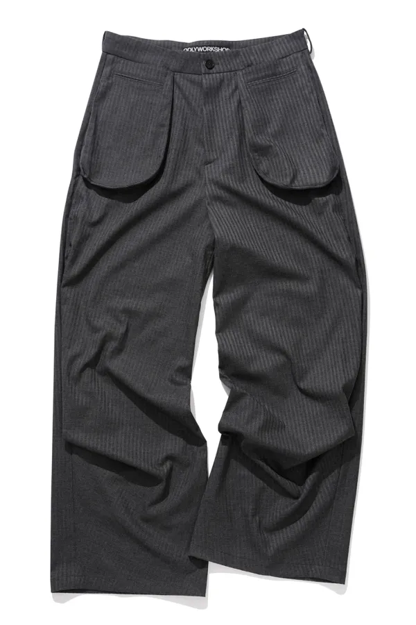 Straight Knee Dart Trousers,  Smudge