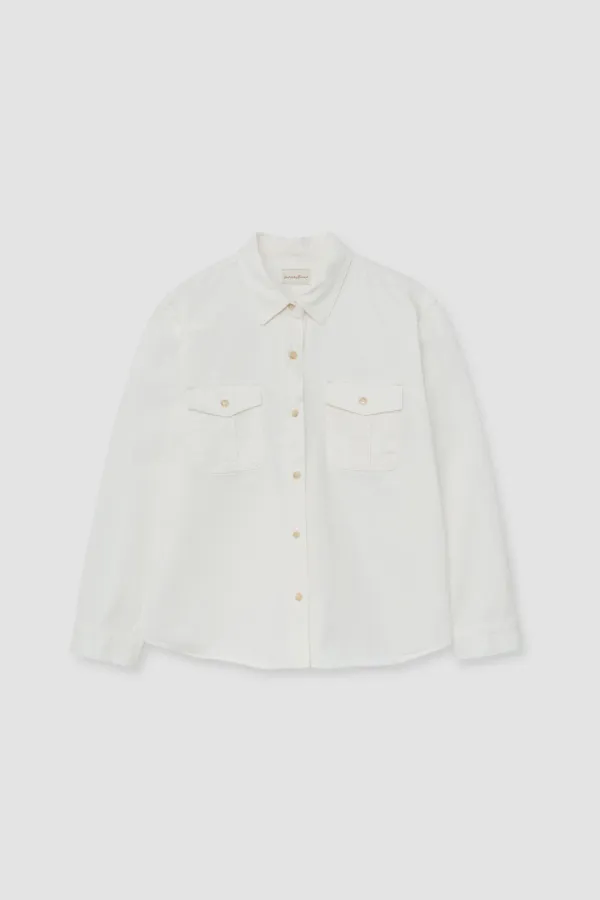 Jennet cotton white shirt