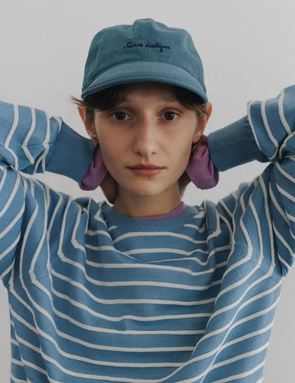 Atelier Logo Ball Cap (Ocean Blue)
