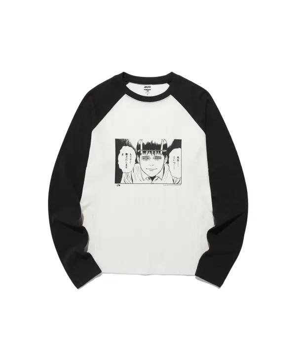 junji ito maniac souichi slim l/s tee[white]