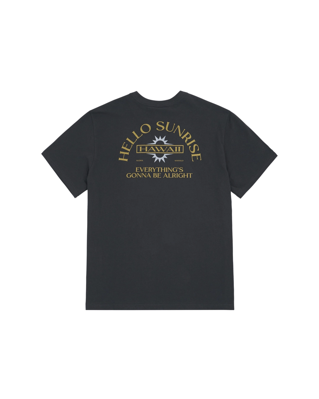 헬로선라이즈 HAWAII Arch Logo Tee_Charcoal 상품 이미지 1