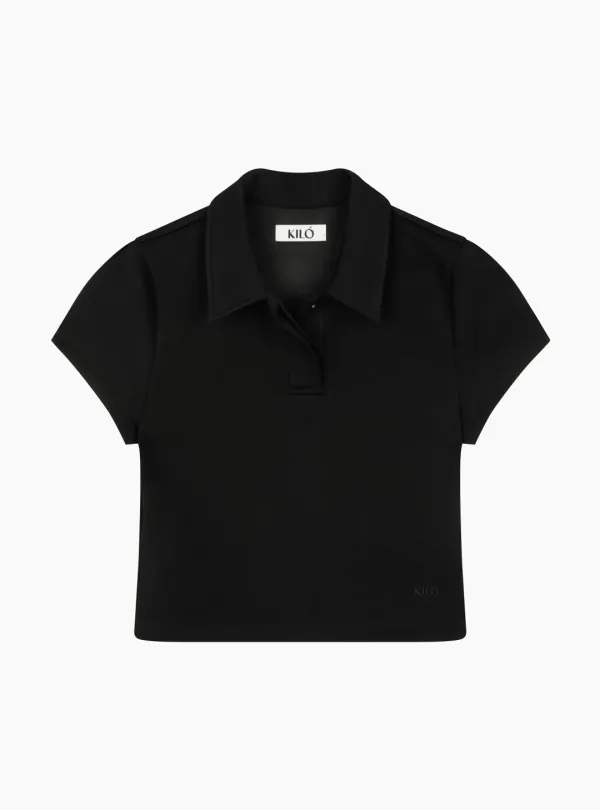 NEOPRENE BABY PK TOP (BLACK)