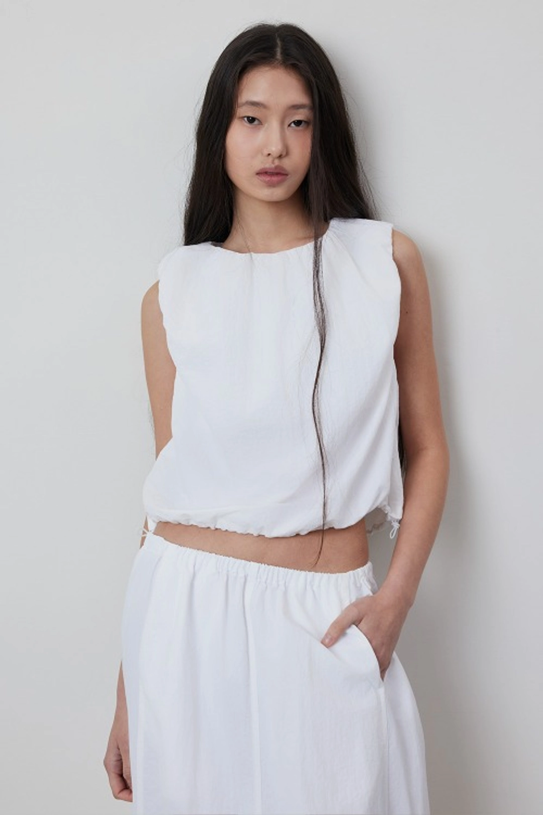 퀸스래빗 Balloon String Set-up Cooling Sleeveless 상품 이미지 2
