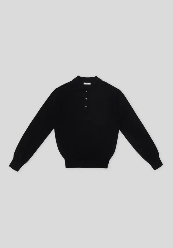 COLLAR KNIT_BLACK