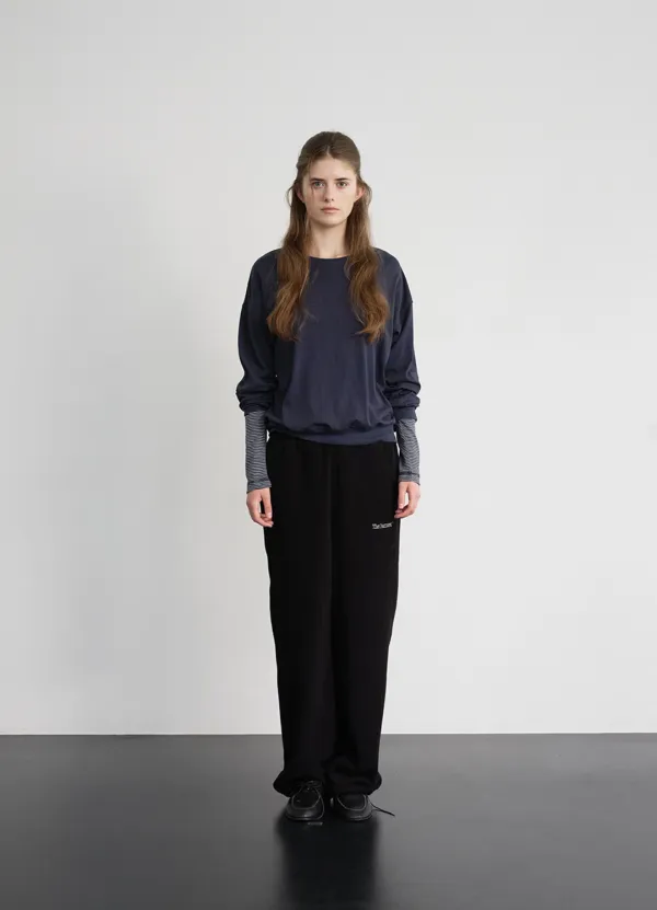 Pure Soft Sweat Tee_Navy
