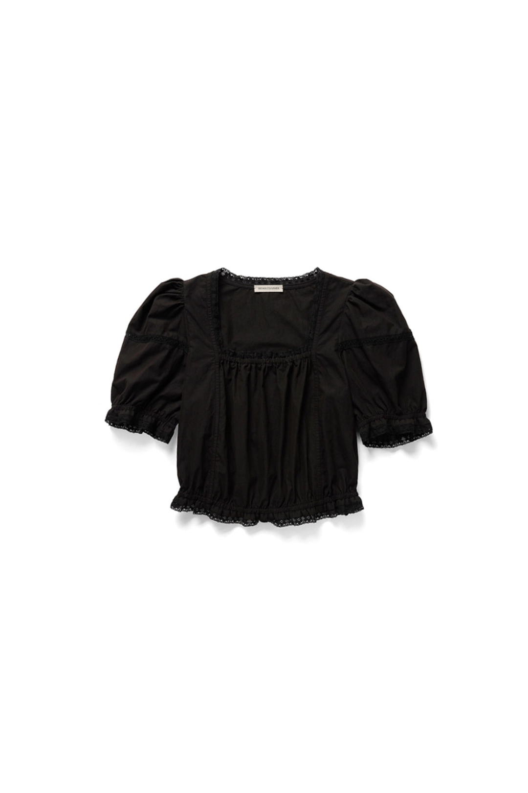 위드아웃썸머 Blanc puff blouse_black 상품 이미지 3