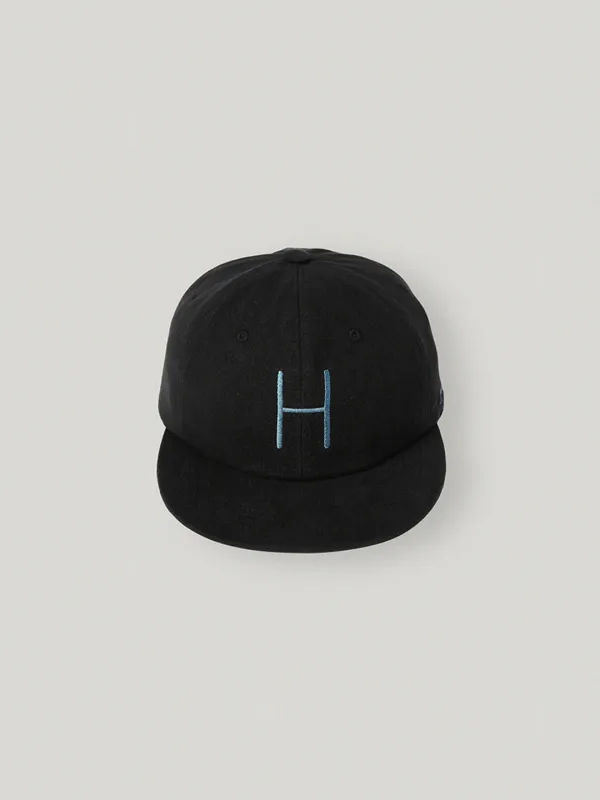 H Letter Ball Cap Black (2nd)