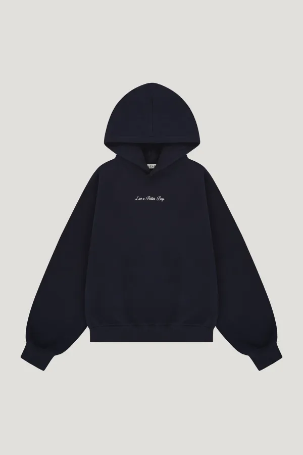 [L/V] THERMOEASE HOODIE (NAVY)