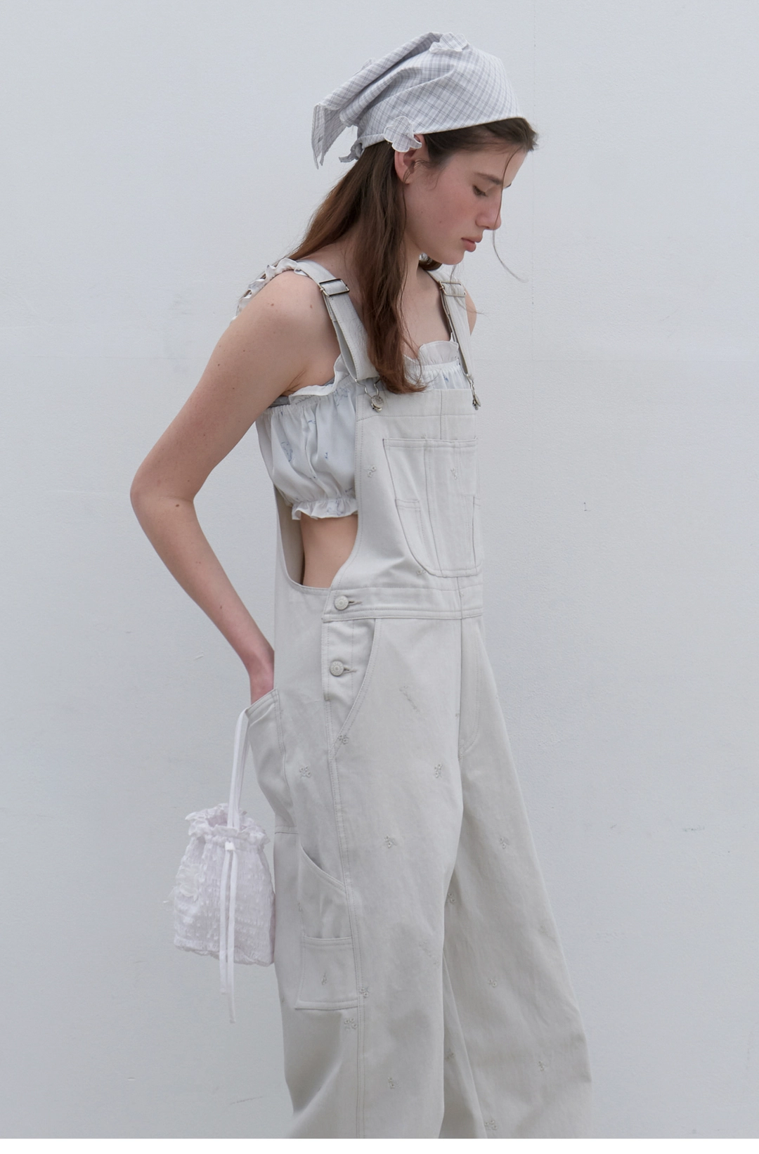 Embro Overalls (Light Grey)