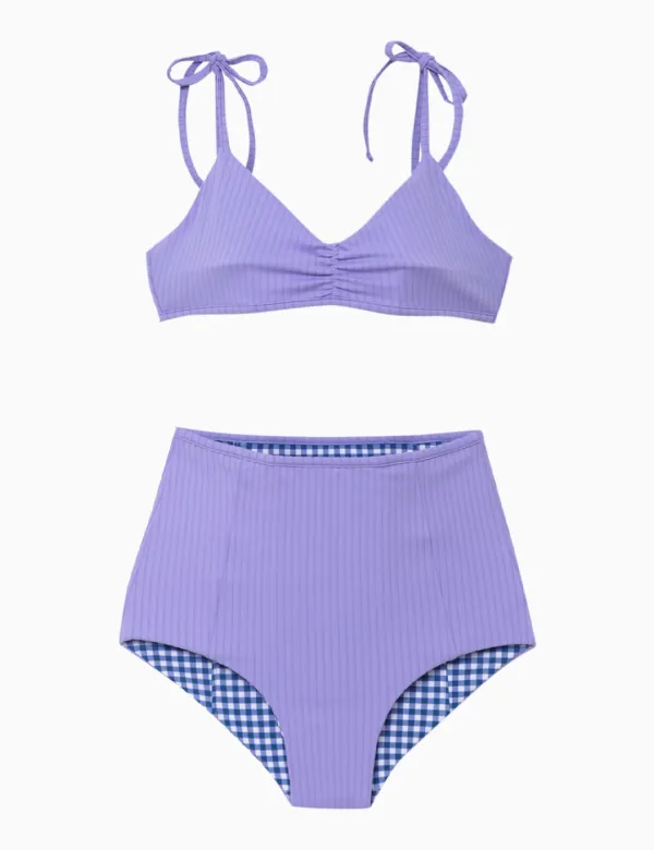 RIBBED REVERSIBLE BIKINI BOTTOM_LAVENDER