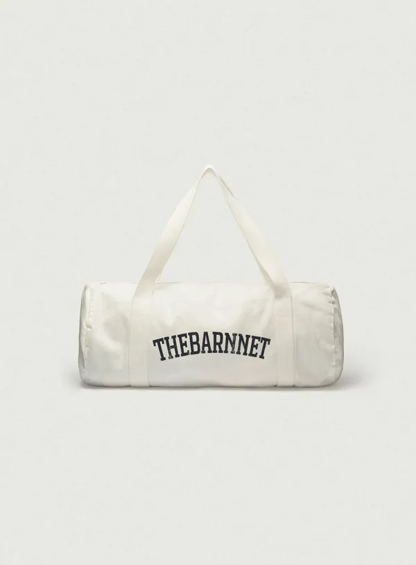Pale Logo Duffle Bag Large_White