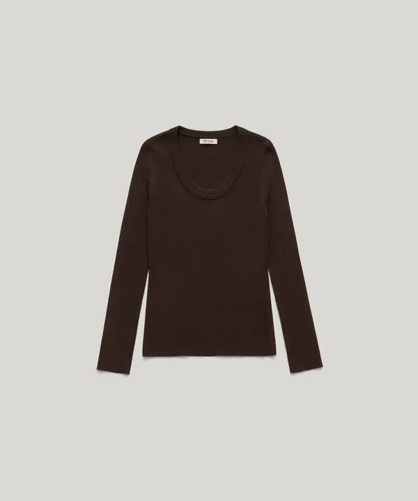 2ND / PVIL Sage Top(Brown)pre-order