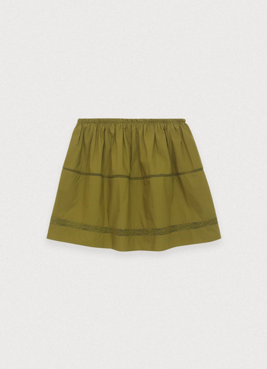 포에토 Nymph lace skirt - olive 상품 이미지 1