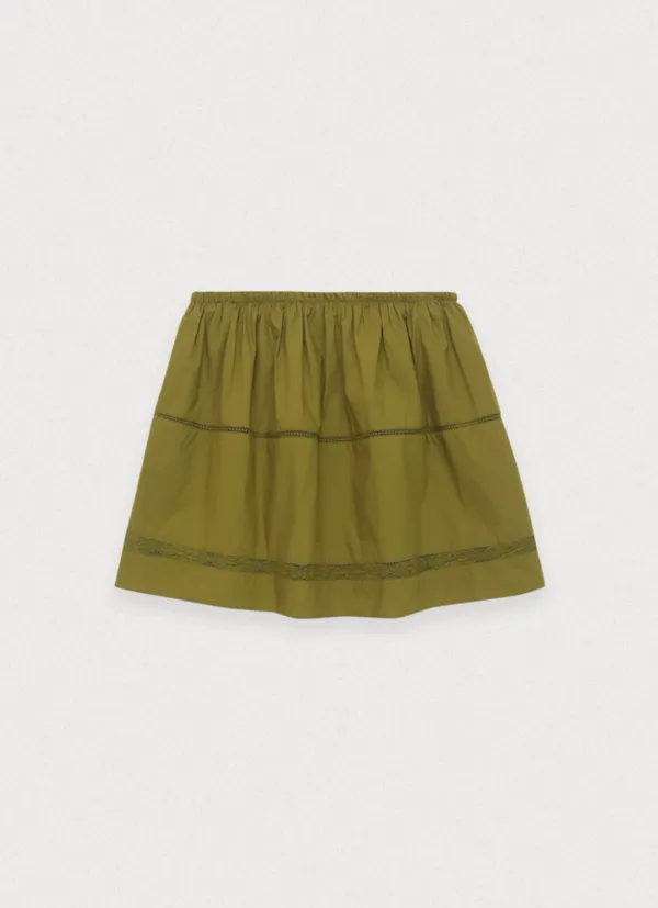 Nymph lace skirt - olive