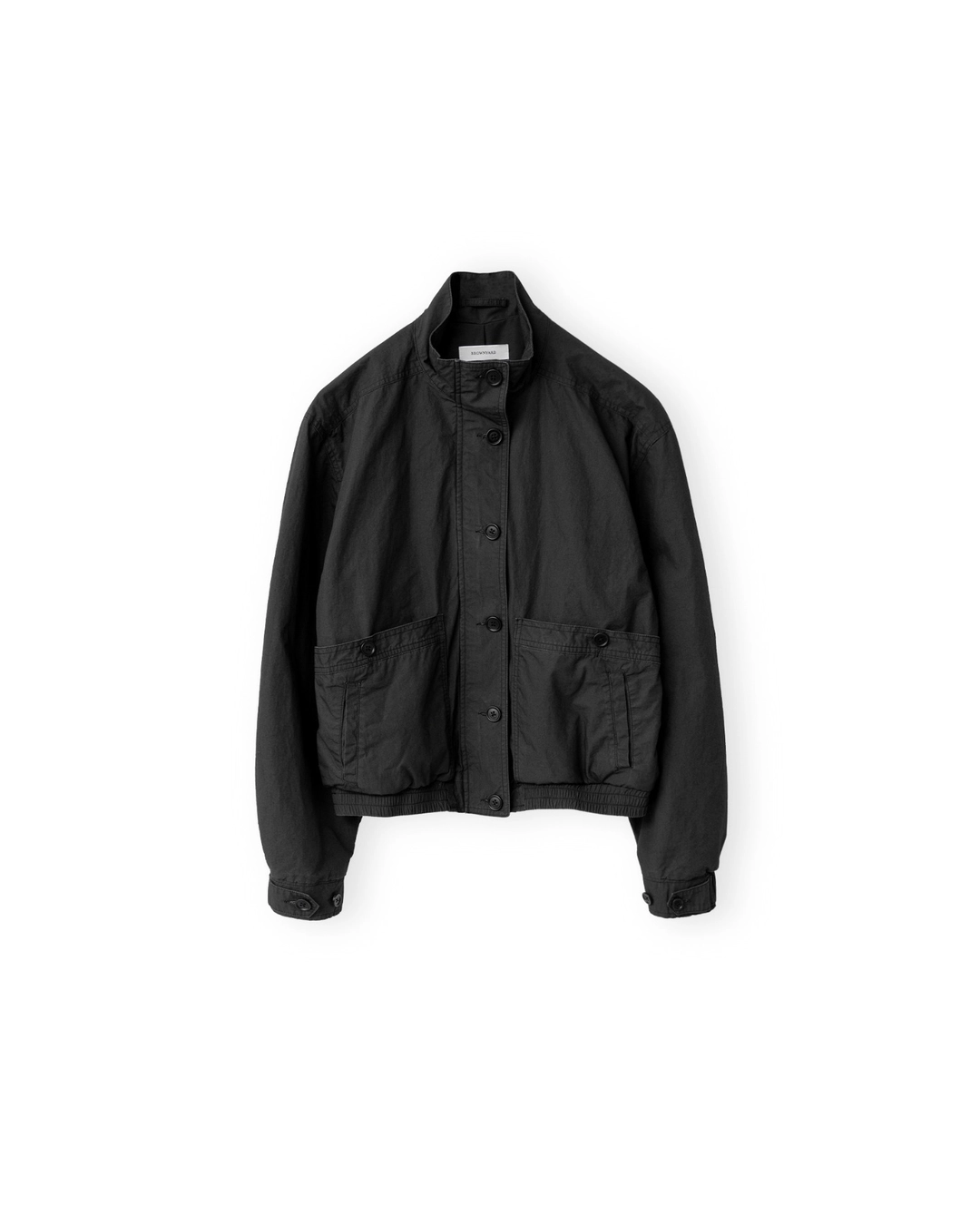 브라운야드 W Washed Explorer Jacket, Black 상품 이미지 1
