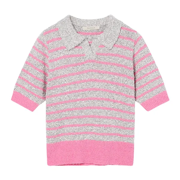 Lua Knit_Gray Pink