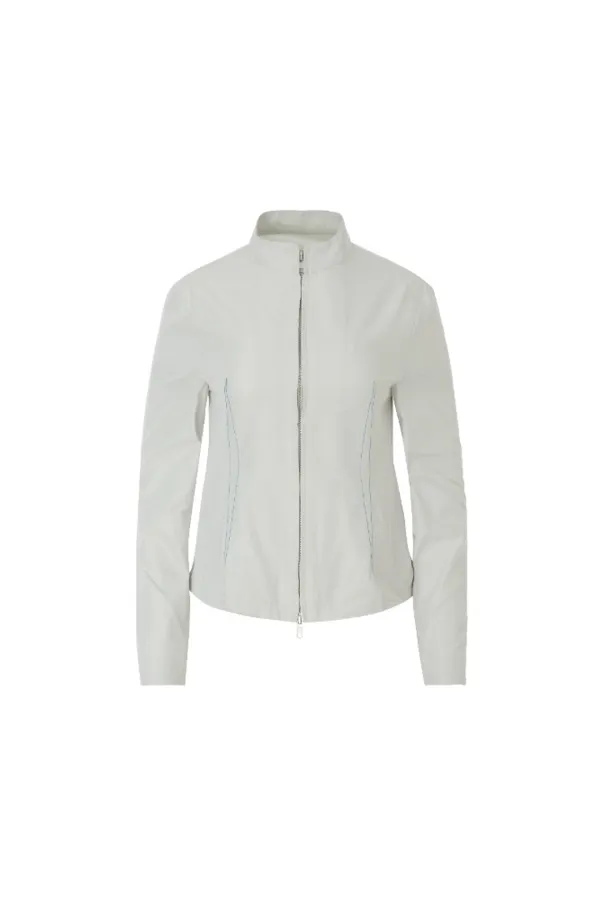 Diamond stitch jacket