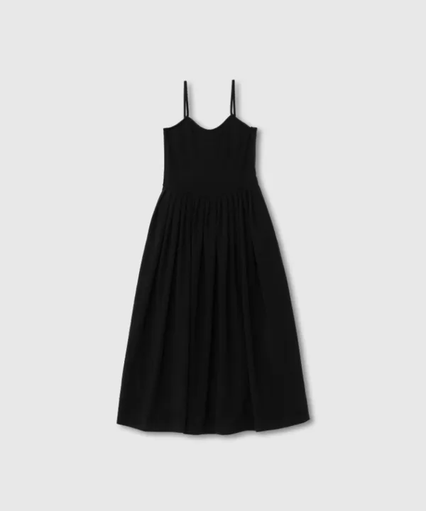 Jersey maxi dress (Black)